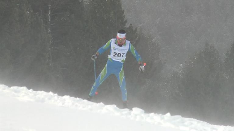Irineu Esteve ha fet una cursa al costat dels millors esquiadors 
