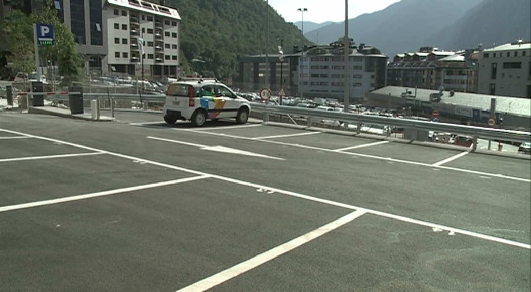 El nou aparcament Bordes de cal Prat, a Escaldes-Engordany, ja es