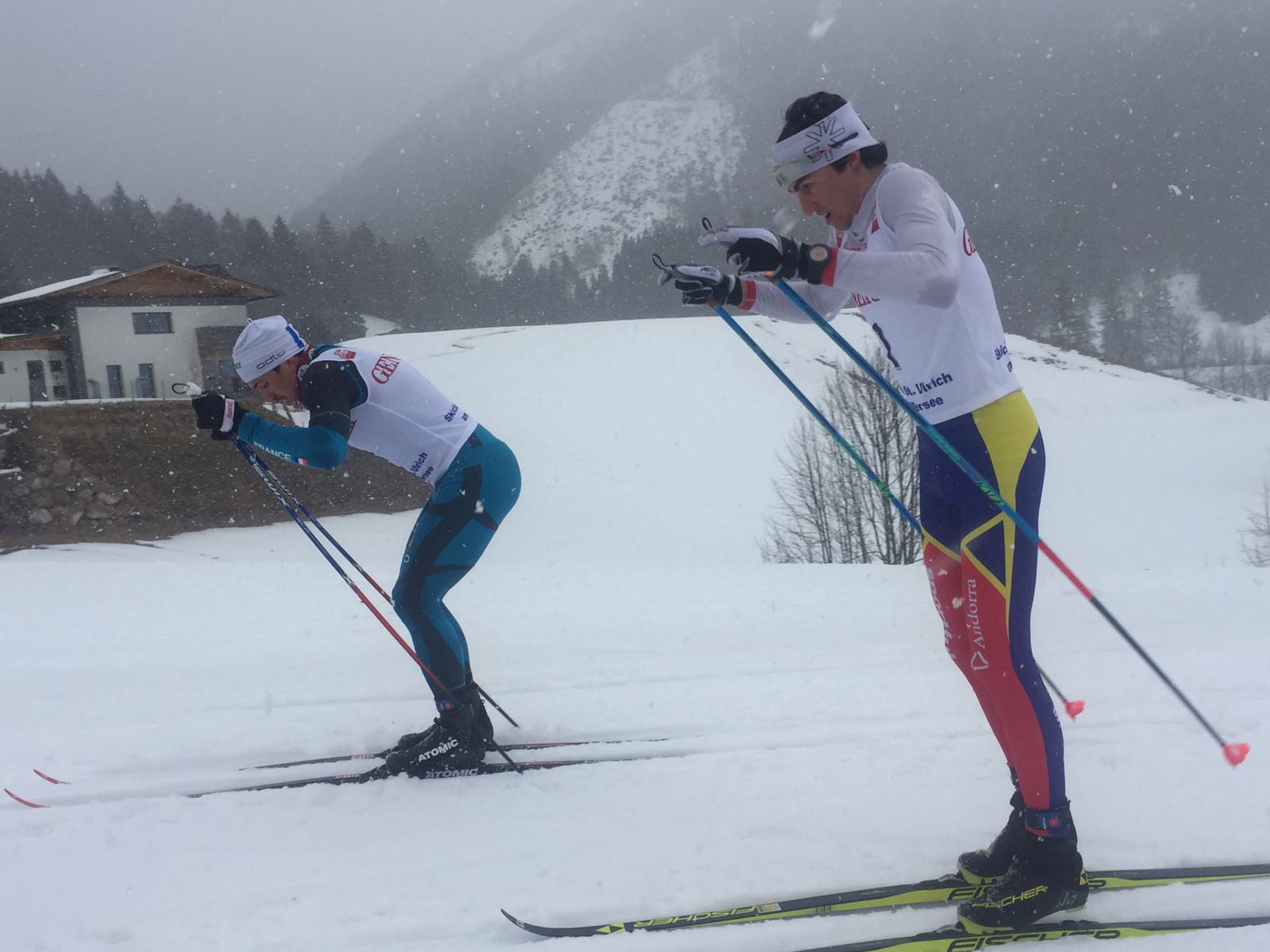 En esquí de fons, Irineu Esteve ha aconseguit el millor resultat 