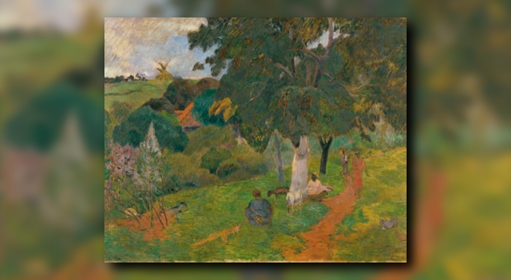 El quadre "Anades i tornades" de Gauguin centrarà la propera exposició del Thyssen