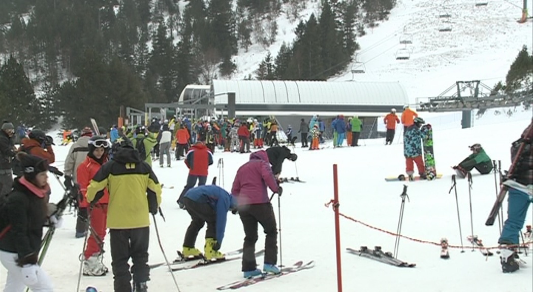 Més de 29.000 esquiadors han passat per Vallnord en aquest pont d