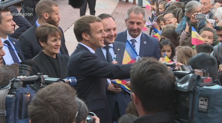Especial ATV - Macron arriba a Andorra i visita Canillo i Encamp