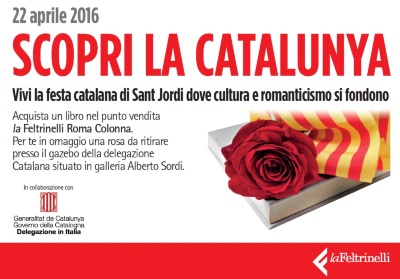 Columna Farinelli: Sant Jordi i la projecció de Catalunya