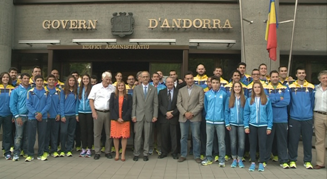 Marcos Sanza serà el banderer d'Andorra als Jocs d'Islàndia