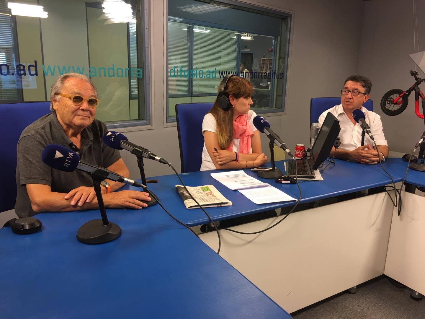 Tertúlia amb Paco Ruano i Josep Maria Cucalón 14 de juny del 2017