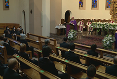 Missa funeral pels traspassats durant la pandèmia de la Covid-19