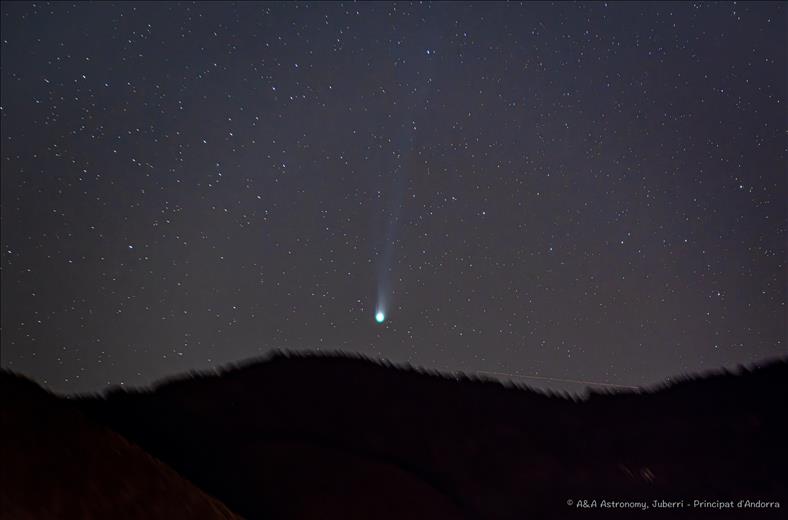 Cometa 12P/Pons-Brooks des de Juberri -  Alexander Beening Jansen