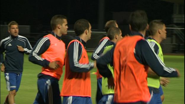 La selecció de futbol esta volant en aquests moments cap a Turqui