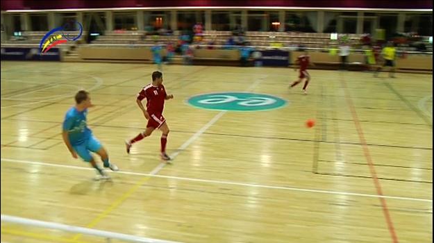 El segon amistós entre la selecció de futbol sala i Eslovènia dis