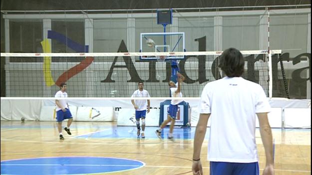 El Club Vòlei Andorra torna al Poliesportiu contra l'Illa Grau