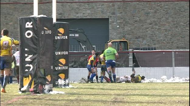 Els isards derroten la selecció danesa de rugbi 11 a 22