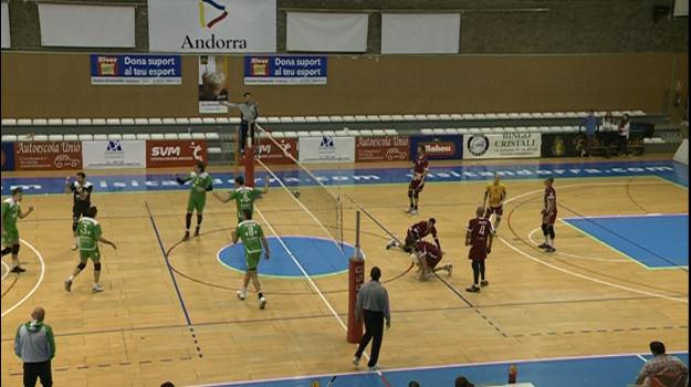 El Club Vòlei Andorra perd 0 a 3 contra l'Unicaja Almeria