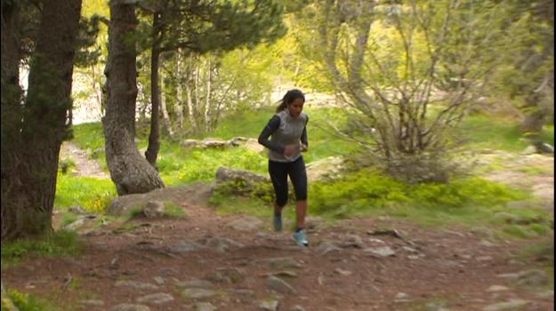 Cristina Cornella, l'única andorrana a l'Ultra Mític