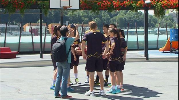 L'expedició andorrana enceta el camí cap als Jocs Olímpics de la Joventut