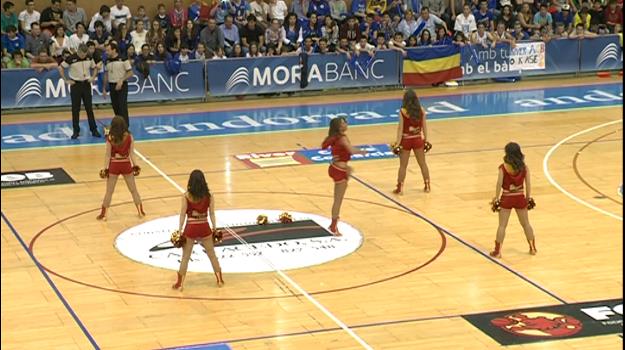 Cheerleaders als partits del MoraBanc Andorra