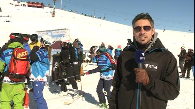 Gran ambient a Grandvalira amb motiu del Mundial Júnior de Freeride