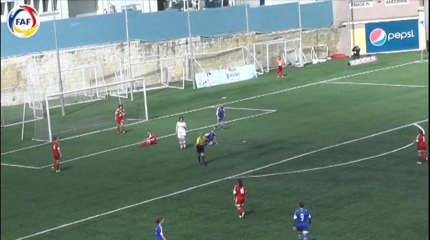 La selecció femenina de futbol perd contra les illes Fèroe (0-8)