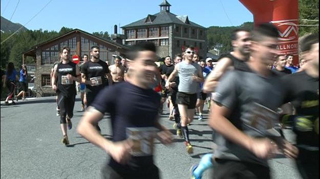 Els espartans fan una demostració d'agilitat i força a la primera Excalibur Race