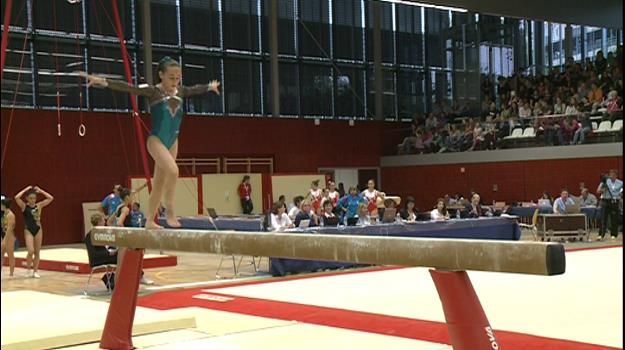 Podi  abans dels Jocs per Chloé Baltenneck al Nacional B de França de 16 anys