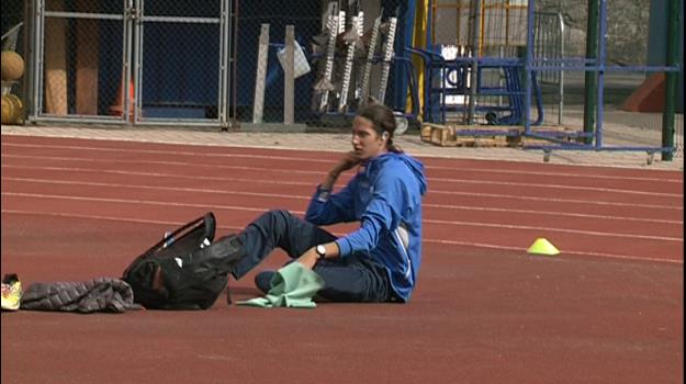 Clàudia Guri, l'atleta que participarà en més disciplines a Islàndia