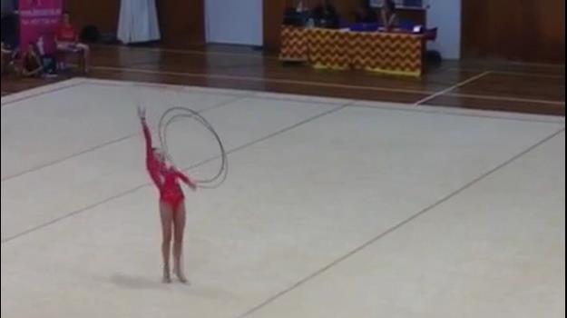 Plata per a la gimnasta Andrea Ramons a la fase final de la Copa Catalana