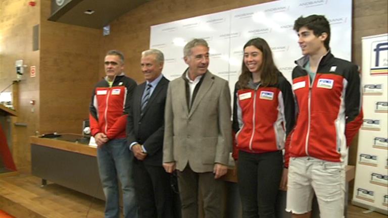 Primera participant femenina en l'equip d'esquí de fons de la federació