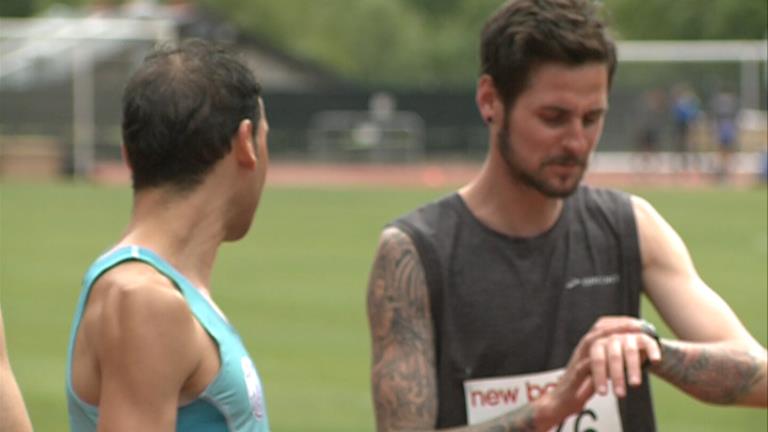 L´atleta català Angel Mullera, medallista en el darrer Europeu a 