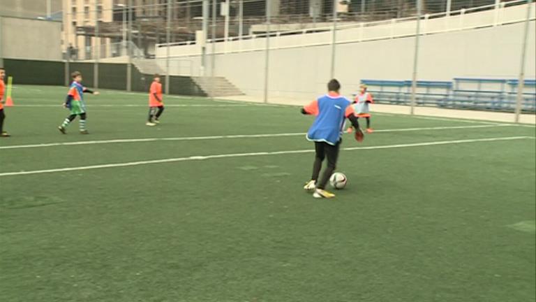 Finalitza el primer Campus de futbol de Nadal