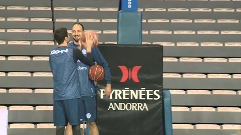 Última jornada d'entrenaments de l'any per al MoraBanc Andorra