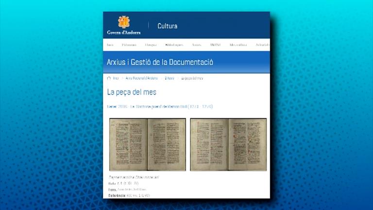 L'Arxiu Nacional publica un fragment de la "Doctrina pueril" de Ramon Llull