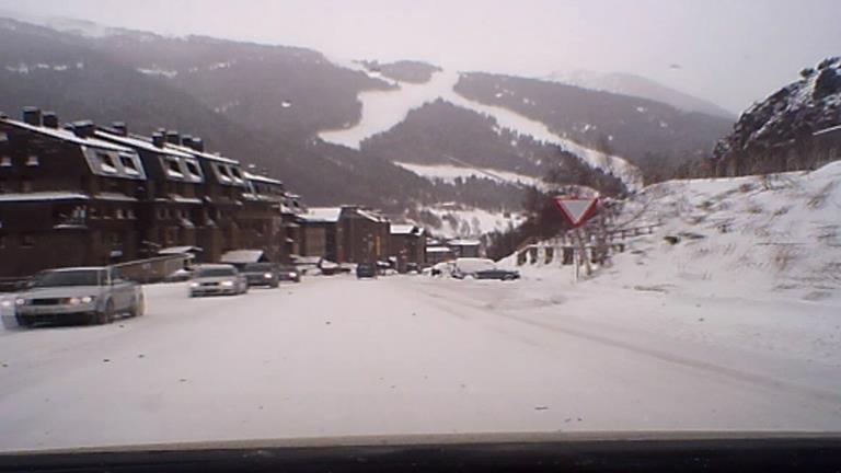 Les nevades deixen un paisatge de postal