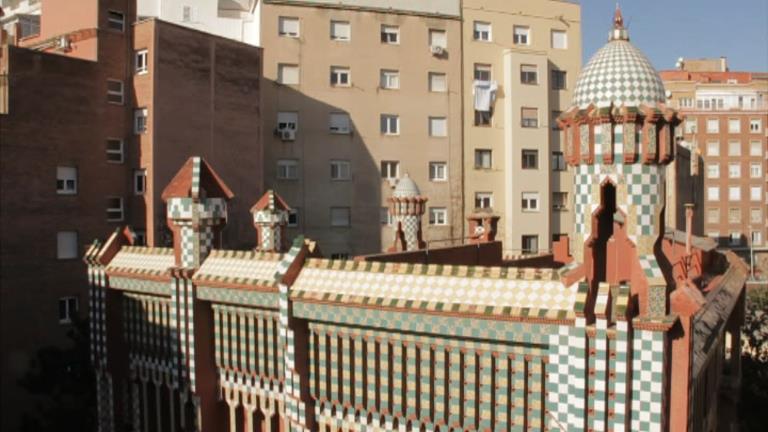 L'equip de "La Rotonda" visita la casa Vicens, obra de Gaudí adquirida per MoraBanc el 2014