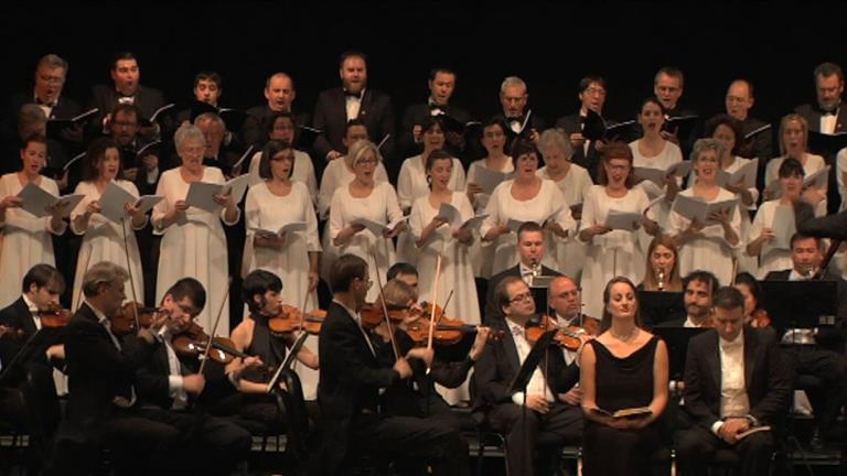 L'Orquestra de Cadaqués i l'Orfeó Pamplonès, ovacionats després d'interpretar Mozart