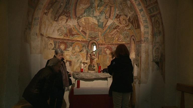 Un any més se celebra la diada de Sant Miquel d'Engolasters, al p