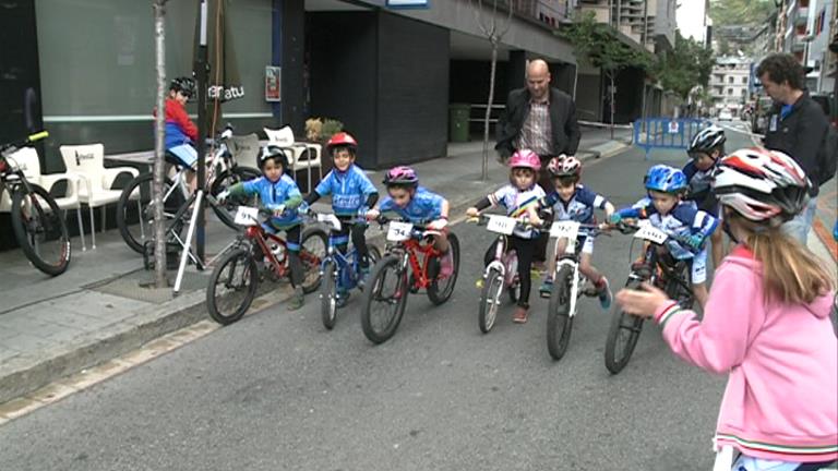 Comença la temporada del Campionat d'Andorra de Ciclisme Infantil a Sant Julià