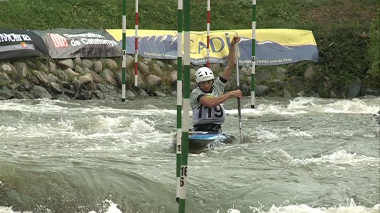 Mònica Dòria es queda fora de la final de C1 de la Copa del Món de canoa