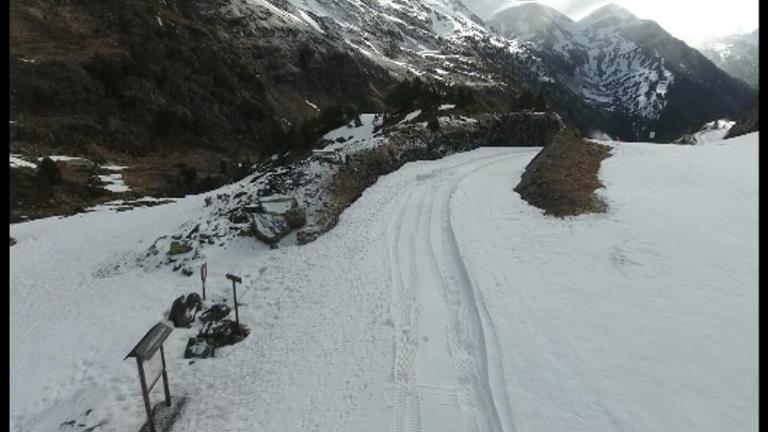 Les obres a la carretera d'Arcalís s'allargaran durant dos estius