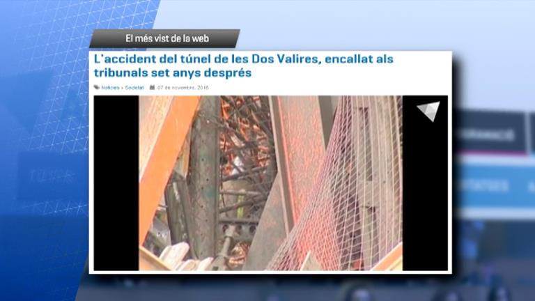 La situació del cas de l'accident al túnel de les Dos Valires set anys després, el més vist a Andorra Difusió