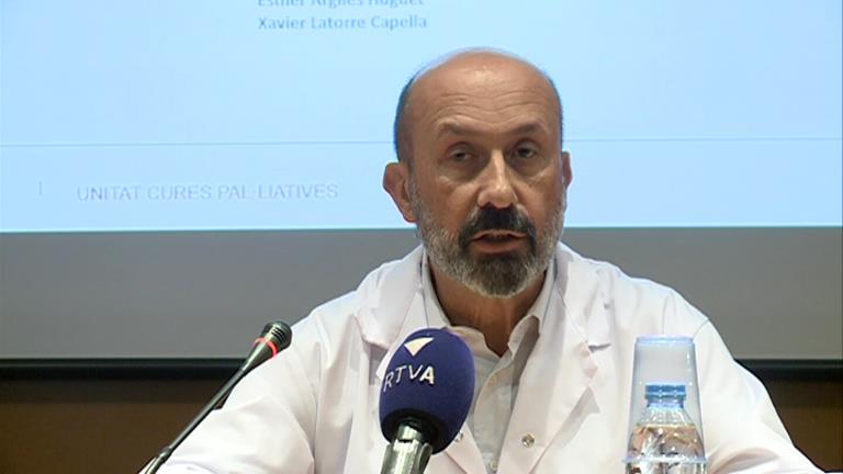 La unitat de cures pal·liatives de l'hospital atendrà pacients a casa seva