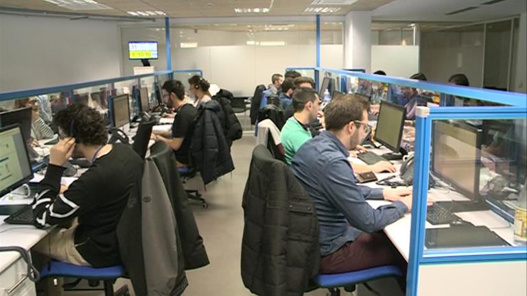 El nombre de treballadors del call center de la Massana s'incrementa prop d'un 70%