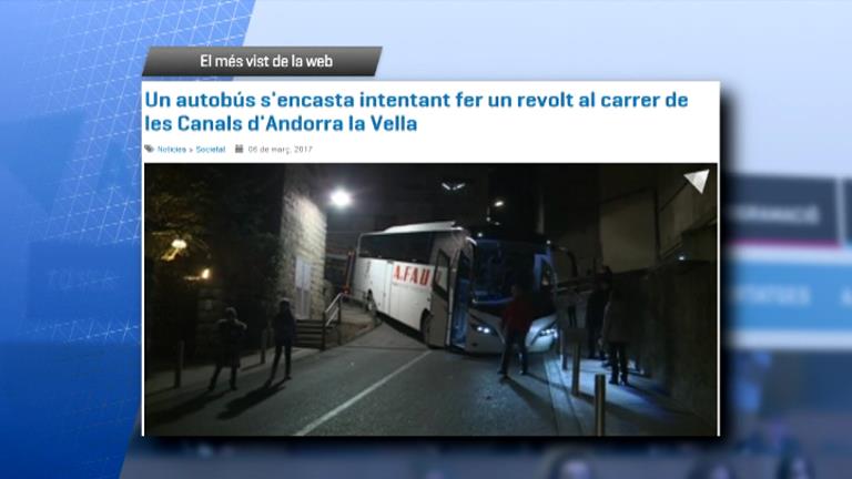 L'autocar encastat, l'accident a Ponts i un apunyalament, els successos són el més vist de la setmana