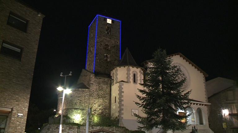 Monuments del país s'il·luminen de blau pel dia mundial de l'autisme