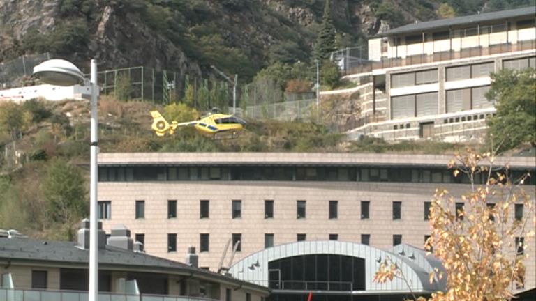 L'helicòpter medicalitzat va fer 85 trasllats l'any passat