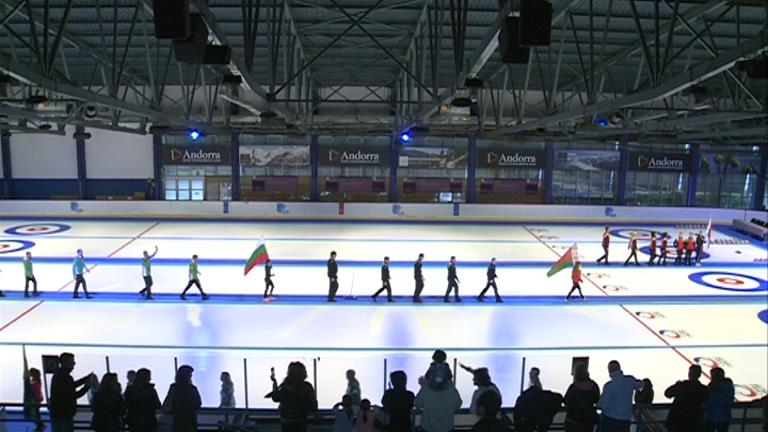 Inaugurat el campionat d'Europa C de cúrling al Palau de Gel