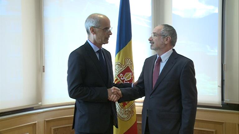 Reunió entre el cap de Govern i l'ambaixador d'Israel, Daniel Kut