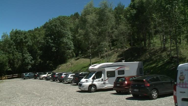 Nova zona d'aparcament per accedir a la Vall del Madriu per Prat Primer