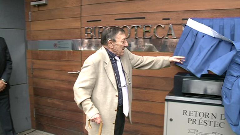 La Massana dedica la biblioteca parroquial a l'escriptor Antoni Morell