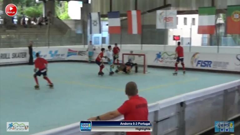 La selecció sub-17 d'hoquei patins ha encaixat la segona derrota 