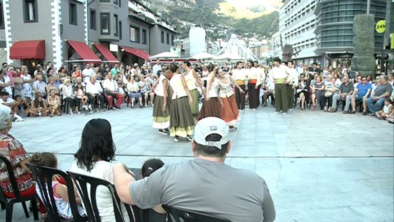 L'Esbart dansaire d'Andorra la Vella ofereix cinc balls tradicionals pel Ritmes, capital musical