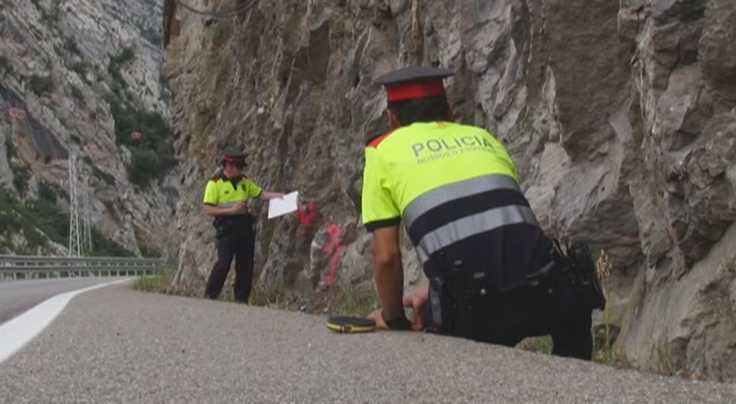 Accident de trànsit mortal a la C-14